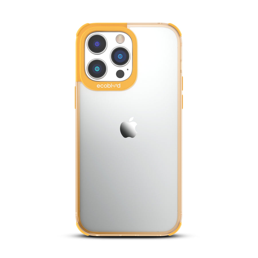 EcoBlvd Laguna Collection  Case for Apple iPhone 14 Pro (6.1) - Illuminating Yellow (100% Compostable & Plant-Based) - ECO-LAG-IP14P-YL-2.jpg