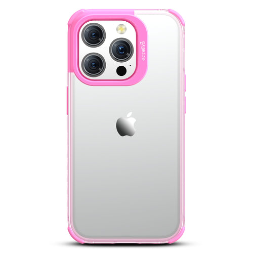 EcoBlvd Laguna Collection Case for Apple iPhone 15 Pro (6.1) - Wildflower Pink (100% Compostable & Plant-Based) - ECO-LAG-IP15P-PK-2.jpg