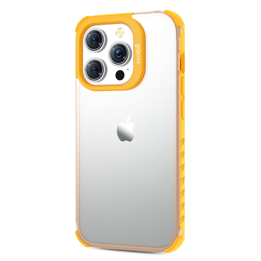 EcoBlvd Laguna Collection Case for Apple iPhone 15 Pro (6.1) - Illuminating Yellow (100% Compostable & Plant-Based) - ECO-LAG-IP15P-YL-3.jpg