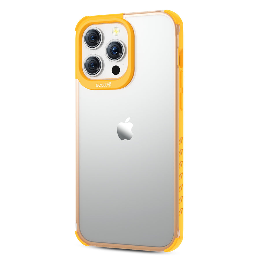 EcoBlvd Laguna Collection Case for Apple iPhone 15 Pro Max (6.7) - Illuminating Yellow (100% Compostable & Plant-Based) - ECO-LAG-IP15PM-YL-3.jpg