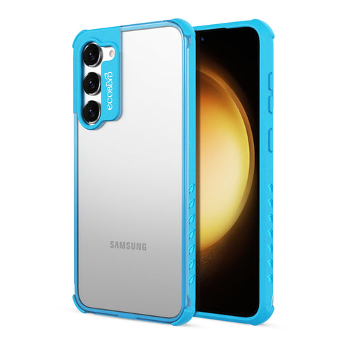 EcoBlvd Laguna Collection Case for Samsung Galaxy S23 - Cascade Blue (100% Compostable & Plant-Based) - ECO-LAG-SS23-BL-1.jpg