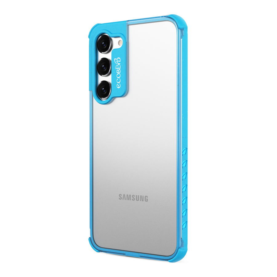 EcoBlvd Laguna Collection Case for Samsung Galaxy S23 - Cascade Blue (100% Compostable & Plant-Based) - ECO-LAG-SS23-BL-3.jpg
