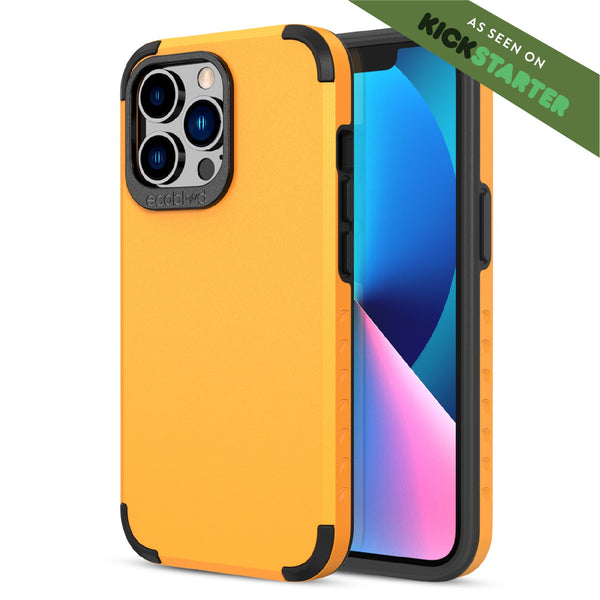 EcoBlvd Mojave Collection Case for Apple iPhone 13 Pro - Illuminating Yellow (100% Compostable & Plant-Based) - ECO-MOJ-IP13P-YL-1.jpg