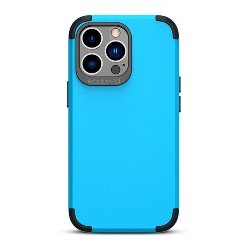 EcoBlvd Mojave Collection Case for Apple iPhone 13 / 12 Pro Max - Cascade Blue (100% Compostable & Plant-Based) - ECO-MOJ-IP13PM-BL-2.jpg