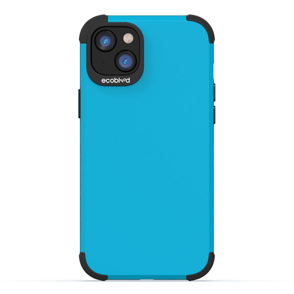 EcoBlvd Mojave Collection Case for Apple iPhone 14 Plus - Cascade Blue (100% Compostable & Plant-Based) - ECO-MOJ-IP14M-BL-2.jpg