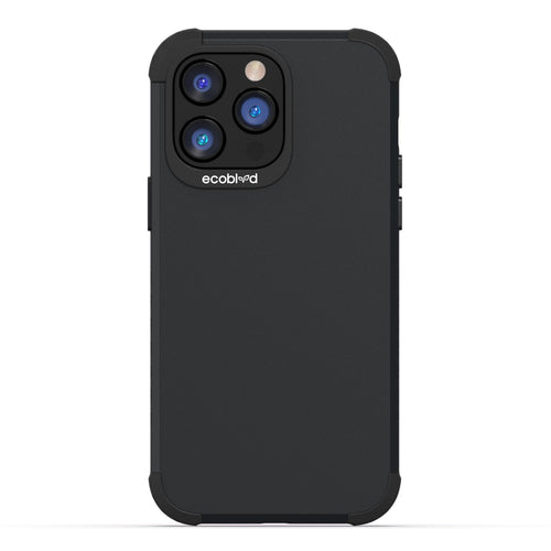 EcoBlvd Mojave Collection Case for Apple iPhone 14 Pro - Midnight Black (100% Compostable & Plant-Based) - ECO-MOJ-IP14P-BK-2.jpg