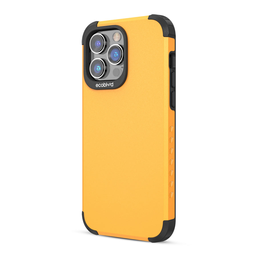 EcoBlvd Mojave Collection Case for Apple iPhone 14 Pro - Illuminating Yellow (100% Compostable & Plant-Based) - ECO-MOJ-IP14P-YL-4.jpg
