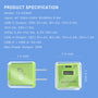 EcoBlvd PowerPlant Dual Port Wall Charger (Power Delivery & QC3.0)(30W) - Green - ECO-PP-30W-GN-10.jpg