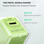 EcoBlvd PowerPlant Dual Port Wall Charger (Power Delivery & QC3.0)(30W) - Green - ECO-PP-30W-GN-5.jpg