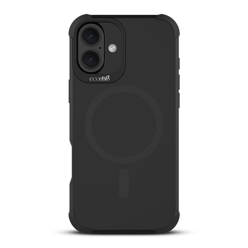 EcoBlvd Reforge Collection Case for Apple iPhone 16 Plus - Midnight Black (100% Compostable & Plant-Based) - ECO-REF-IP16M-BK-2.jpg