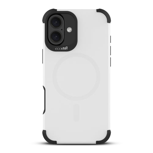 EcoBlvd Reforge Collection Case for Apple iPhone 16 Plus - Cloud White (100% Compostable & Plant-Based) - ECO-REF-IP16M-WH-1.JPG