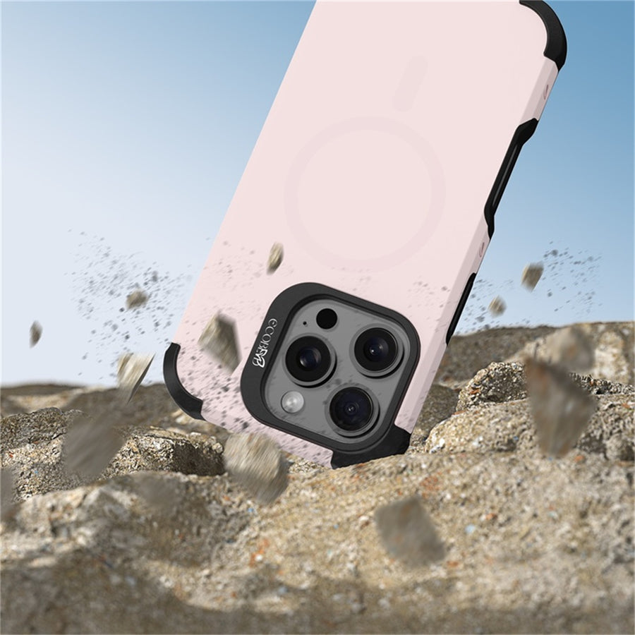 EcoBlvd Reforge Collection Case for Apple iPhone 16 Pro - Petal Pink (100% Compostable & Plant-Based) - ECO-REF-IP16P-PK-4.jpg