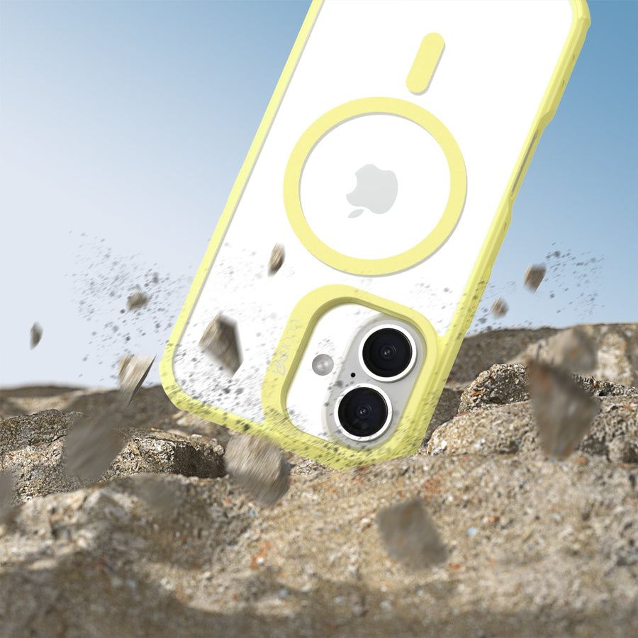 EcoBlvd Revive Collection Case for Apple iPhone 16 - Buttercup Yellow (100% Compostable & Plant-Based)
