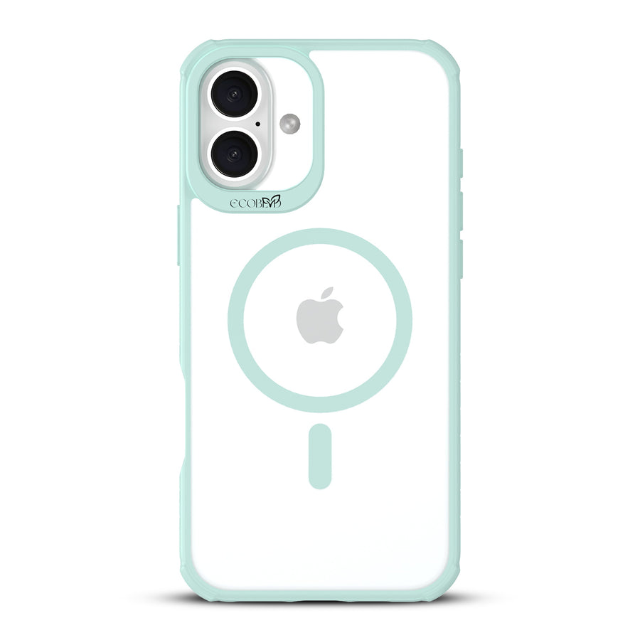 EcoBlvd Revive Collection Case for Apple iPhone 16 Plus - Seafoam Green (100% Compostable & Plant-Based) - ECO-REV-IP16M-GN-2.jpg