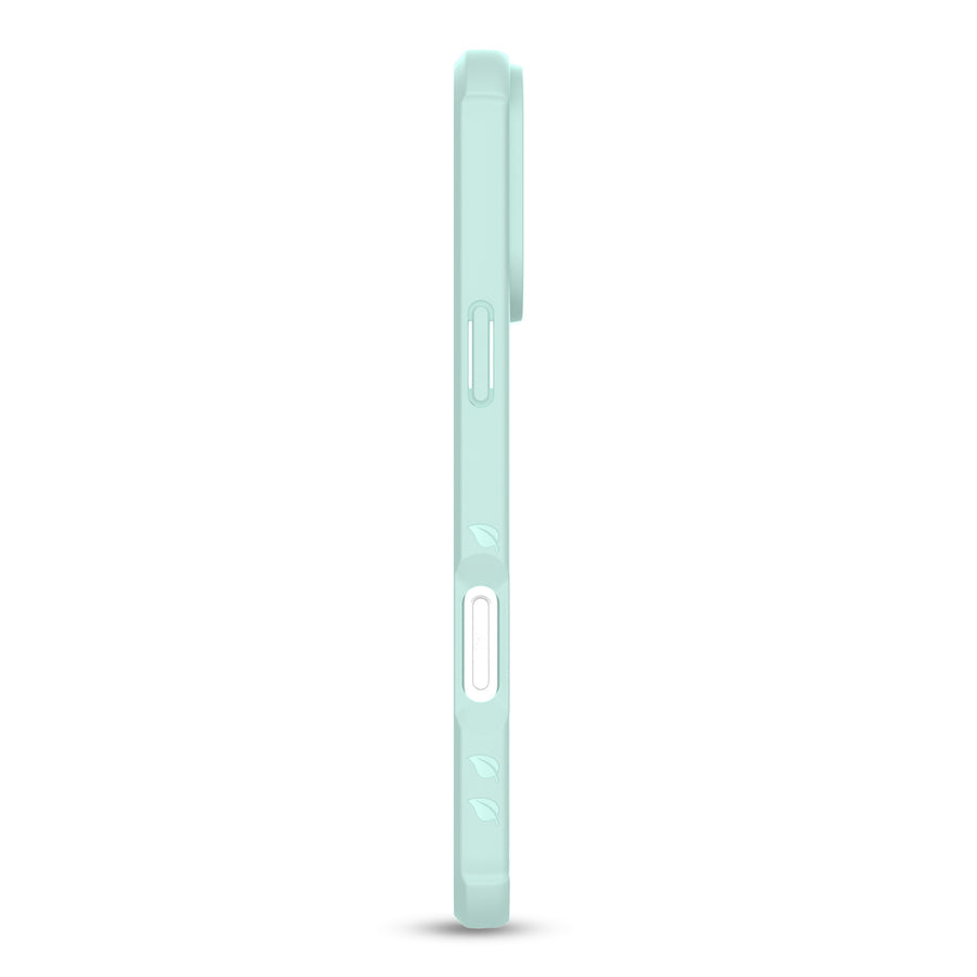 EcoBlvd Revive Collection Case for Apple iPhone 16 Plus - Seafoam Green (100% Compostable & Plant-Based) - ECO-REV-IP16M-GN-3.jpg