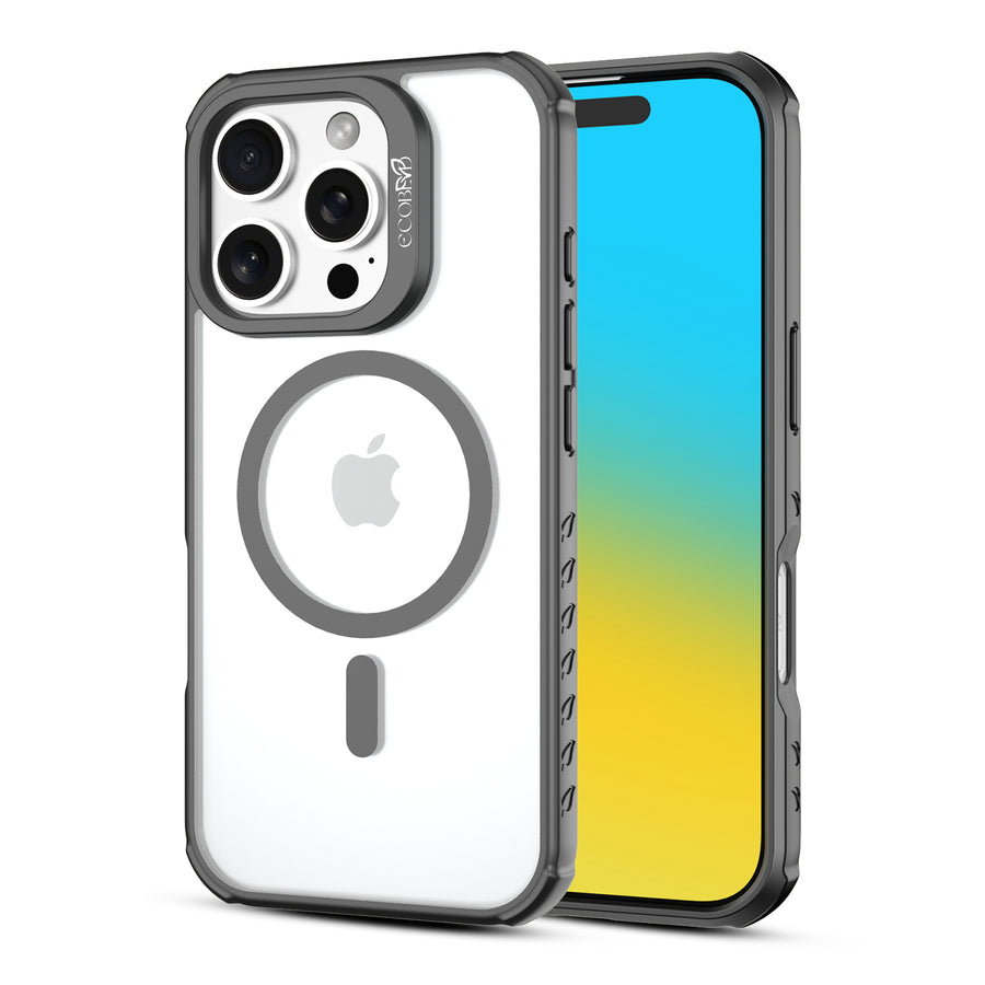 EcoBlvd Revive Collection Case for Apple iPhone 16 Pro - Midnight Black (100% Compostable & Plant-Based) - ECO-REV-IP16P-BK-1.jpg