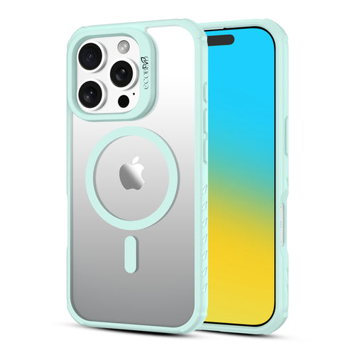 EcoBlvd Revive Collection Case for Apple iPhone 16 Pro - Seafoam Green (100% Compostable & Plant-Based) - ECO-REV-IP16P-GN.JPG