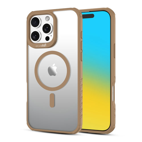 EcoBlvd Revive Collection Case for Apple iPhone 16 Pro Max - Clay Brown (100% Compostable & Plant-Based) - ECO-REV-IP16PM-BR.JPG