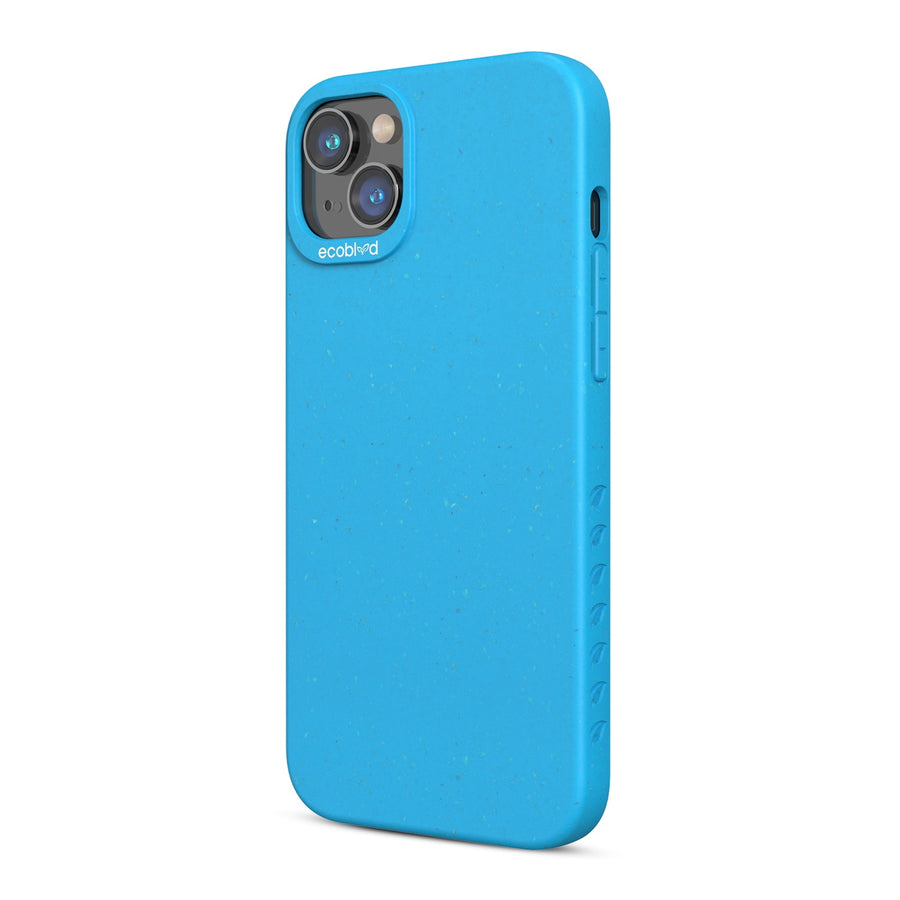 EcoBlvd Sequoia Collection Case for Apple iPhone 14 Plus (6.7) - Cascade Blue (100% Compostable & Plant-Based) - ECO-SEQ-IP14M-BL-4.jpg