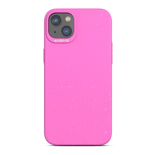 EcoBlvd Sequoia Collection Case for Apple iPhone 14 Plus (6.7) - Wildflower Pink (100% Compostable & Plant-Based) - ECO-SEQ-IP14M-PK-2.jpg