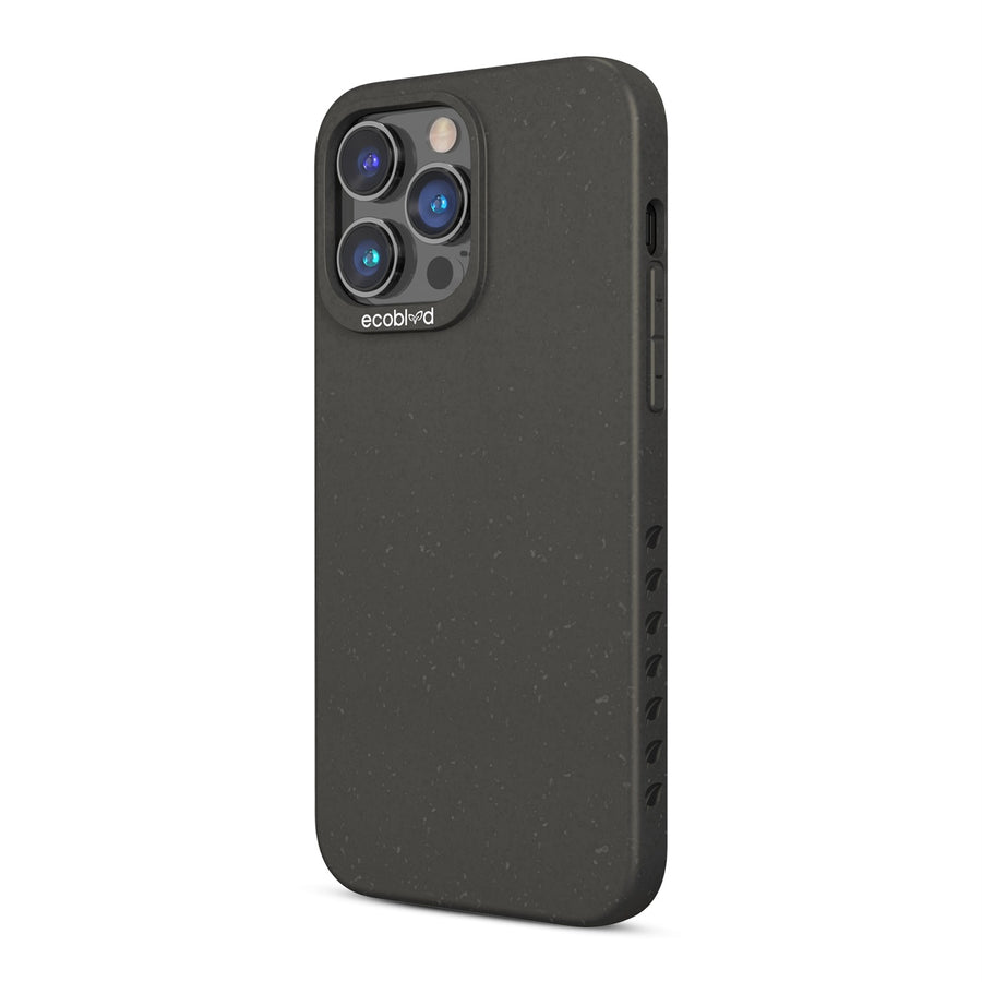 EcoBlvd Sequoia Collection Case for Apple iPhone 14 Pro Max (6.7) - Midnight Black (100% Compostable & Plant-Based) - ECO-SEQ-IP14PM-BK-4.jpg