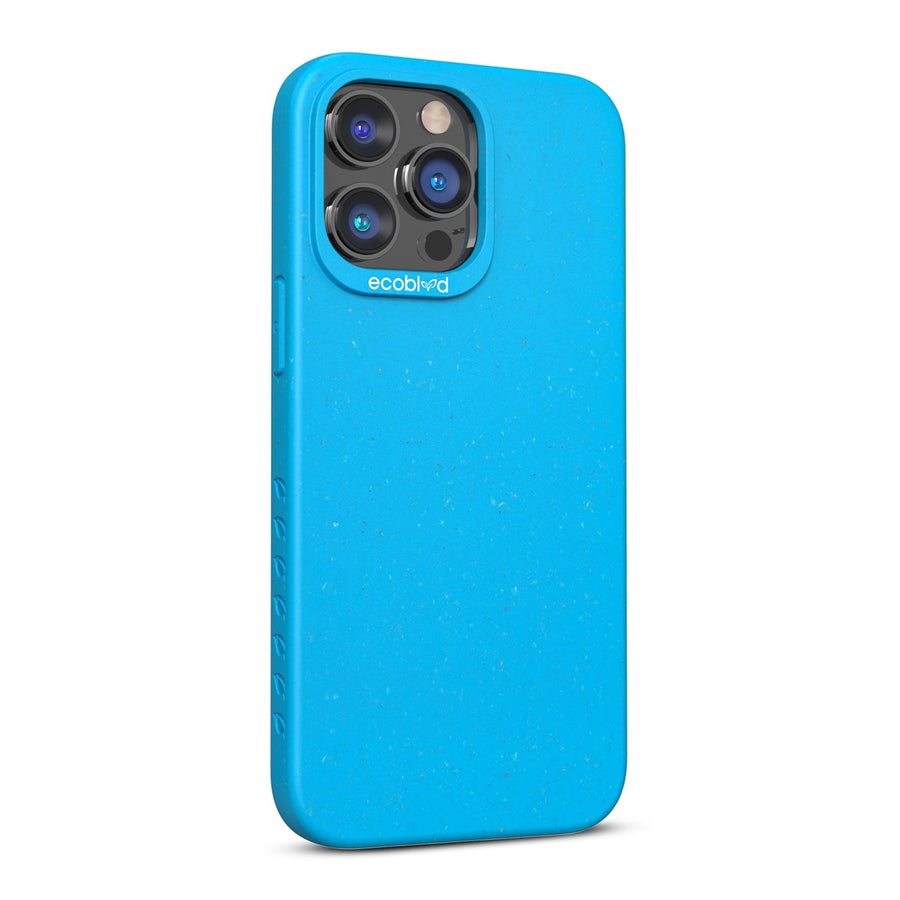 EcoBlvd Sequoia Collection Case for Apple iPhone 14 Pro Max (6.7) - Cascade Blue (100% Compostable & Plant-Based) - ECO-SEQ-IP14PM-BL-3.jpg