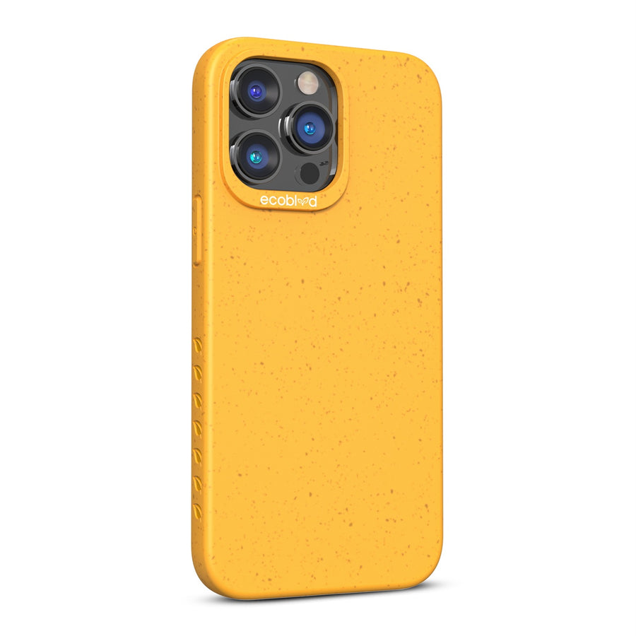 EcoBlvd Sequoia Collection Case for Apple iPhone 14 Pro Max (6.7) - Illuminating Yellow (100% Compostable & Plant-Based) - ECO-SEQ-IP14PM-YL-3.jpg