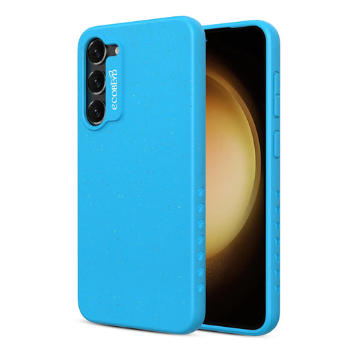 EcoBlvd Sequoia Collection Case for Samsung Galaxy S23 - Cascade Blue (100% Compostable & Plant-Based) - ECO-SEQ-SS23-BL-1.jpg
