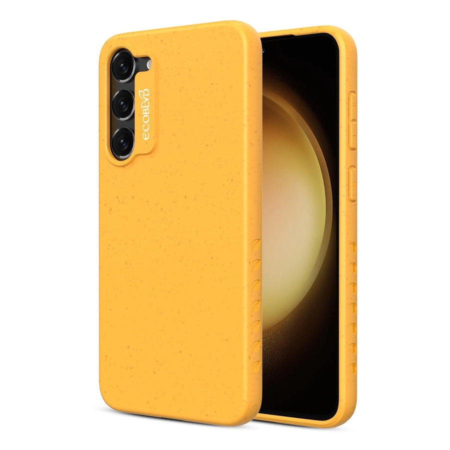EcoBlvd Sequoia Collection Case for Samsung Galaxy S23 - Illuminating Yellow (100% Compostable & Plant-Based)