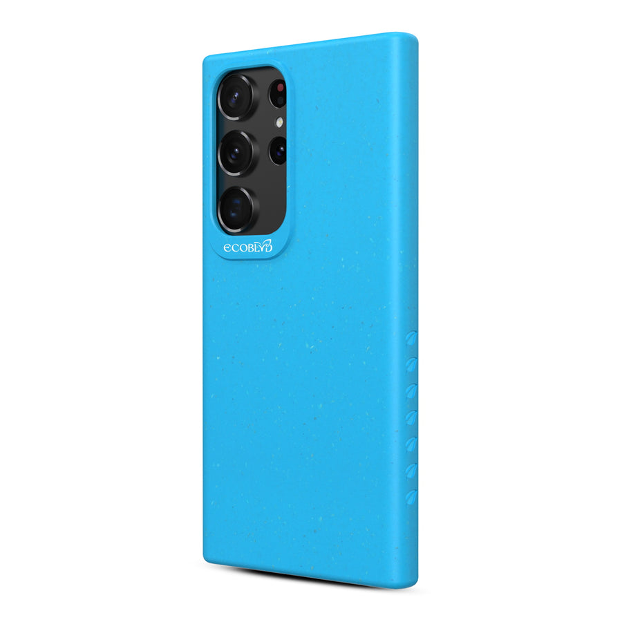 EcoBlvd Sequoia Collection Case for Samsung Galaxy S23 Ultra - Cascade Blue (100% Compostable & Plant-Based) - ECO-SEQ-SS23U-BL-3.jpg