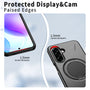 EDGE Mag Carbon Case with Magnetic Kickstand Ring for Samsung Galaxy A27 5G - Black - EDMGCBNA27-BK-3.jpg