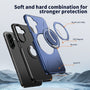 EDGE Mag Carbon Case with Magnetic Kickstand Ring for Samsung Galaxy A27 5G - Blue - EDMGCBNA27-BL-4.jpg