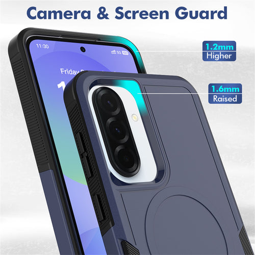 EDGE Mag Matte Magnetic Case for Samsung Galaxy A27 5G - Blue - EDMGMTA27-BL-1.jpg