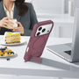 EDGE Mag Pro Case with Kickstand for Apple iPhone 18 Pro / 17 Pro - Cherry Red - EDMGPR18P-CH-6.jpg