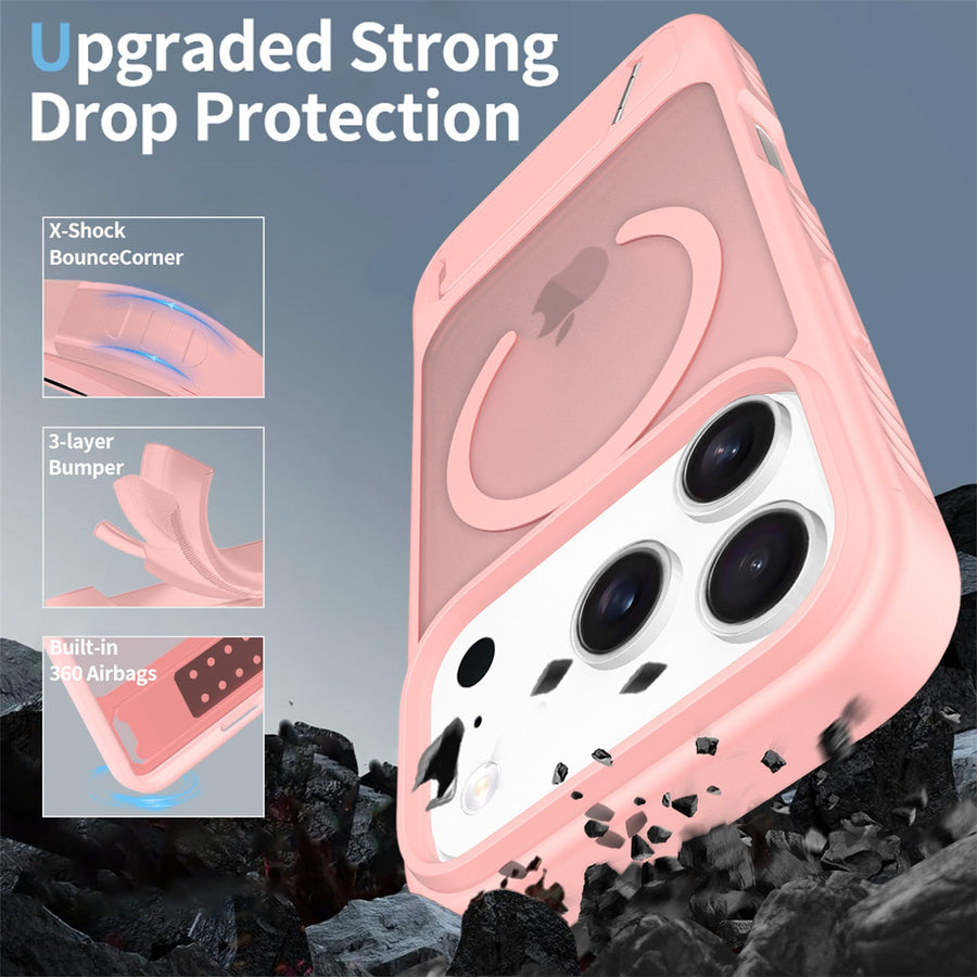 EDGE Mag Pro Case with Kickstand for Apple iPhone 18 Pro / 17 Pro - Light Pink - EDMGPR18P-LP-4.jpg