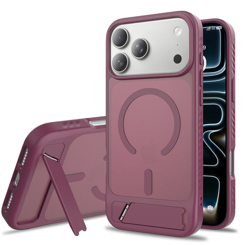 EDGE Mag Pro Case with Kickstand for Apple iPhone 18 Pro Max / 17 Pro Max - Cherry Red - EDMGPR18PM-CH.jpg