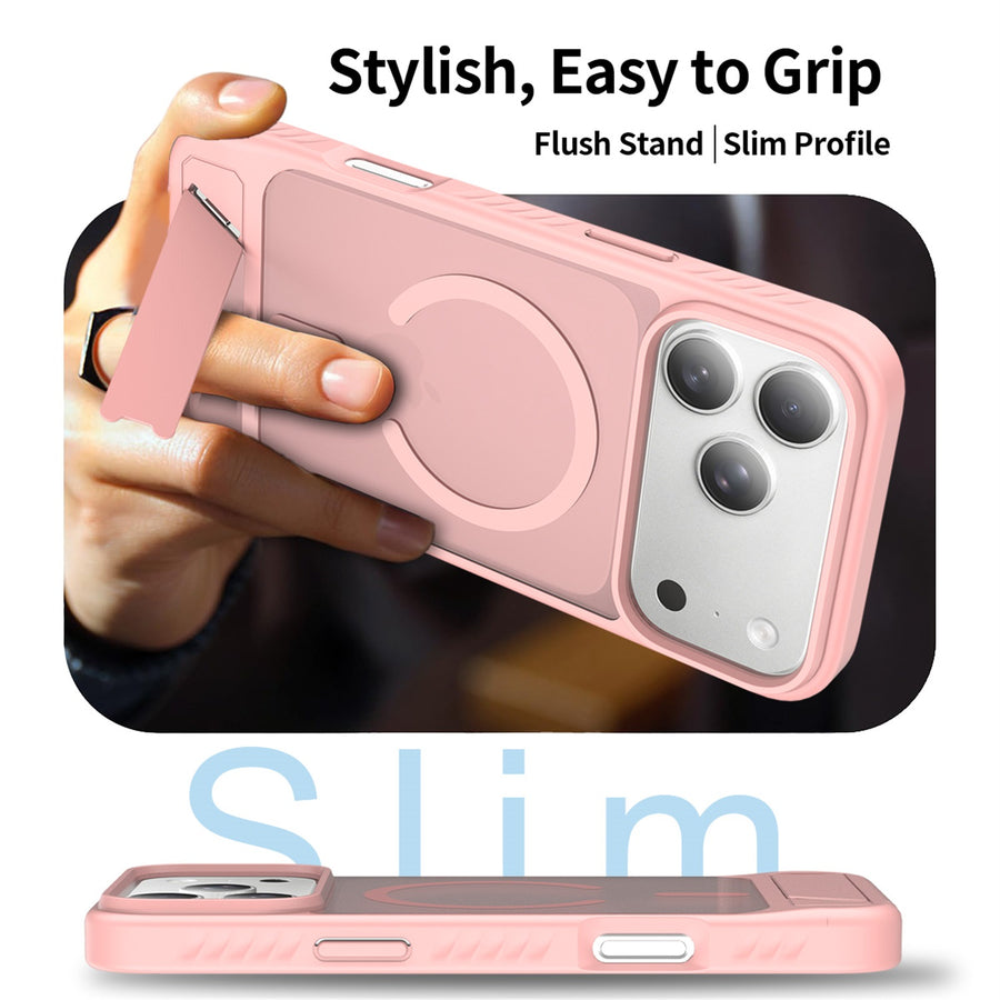 EDGE Mag Pro Case with Kickstand for Apple iPhone 18 Pro Max / 17 Pro Max - Light Pink - EDMGPR18PM-LP-3.jpg