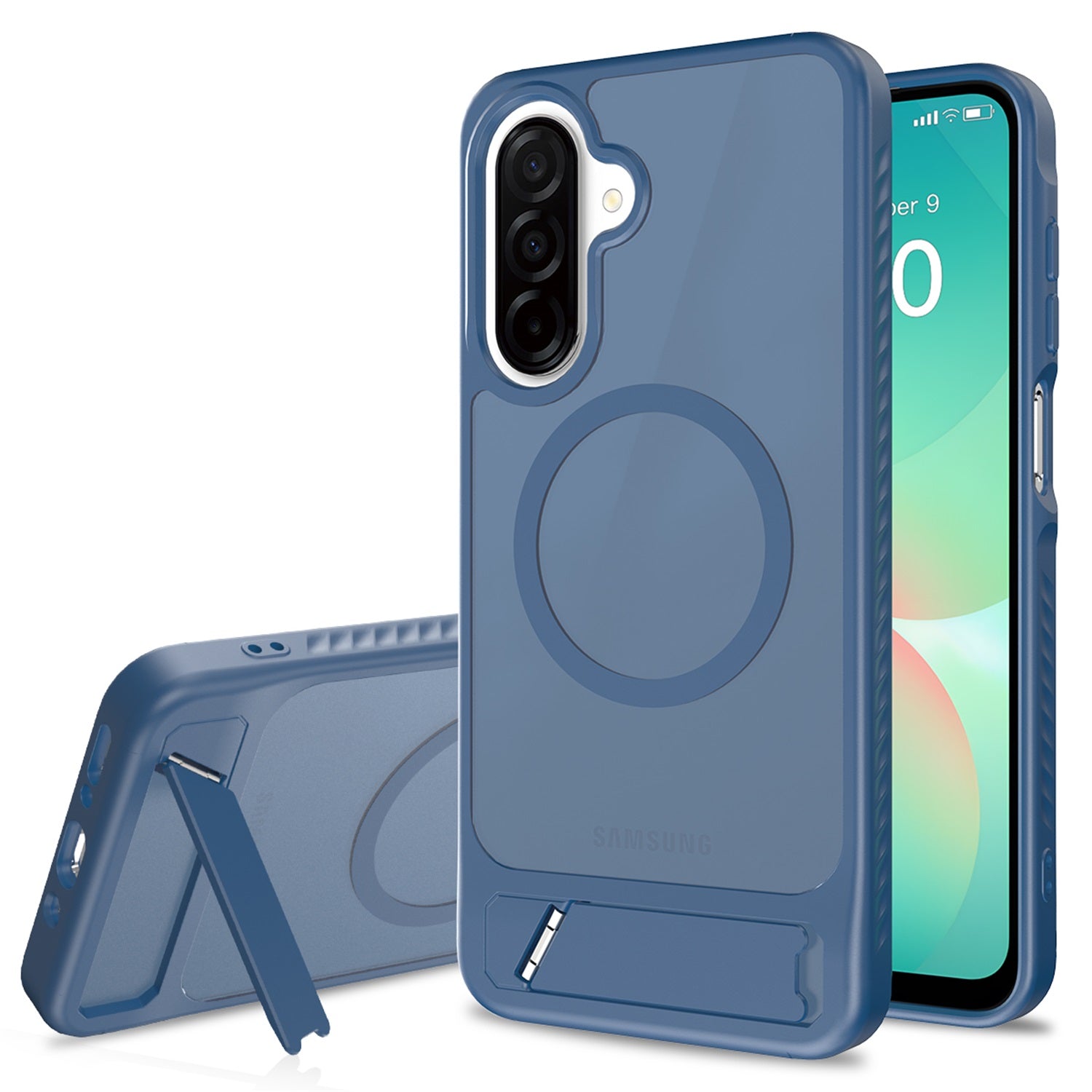 EDGE Mag Pro Case with Kickstand for Samsung Galaxy A17 5G / Galaxy A16 5G - Blue