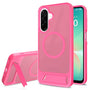 EDGE Mag Pro Case with Kickstand for Samsung Galaxy A17 5G / Galaxy A16 5G - Hot Pink