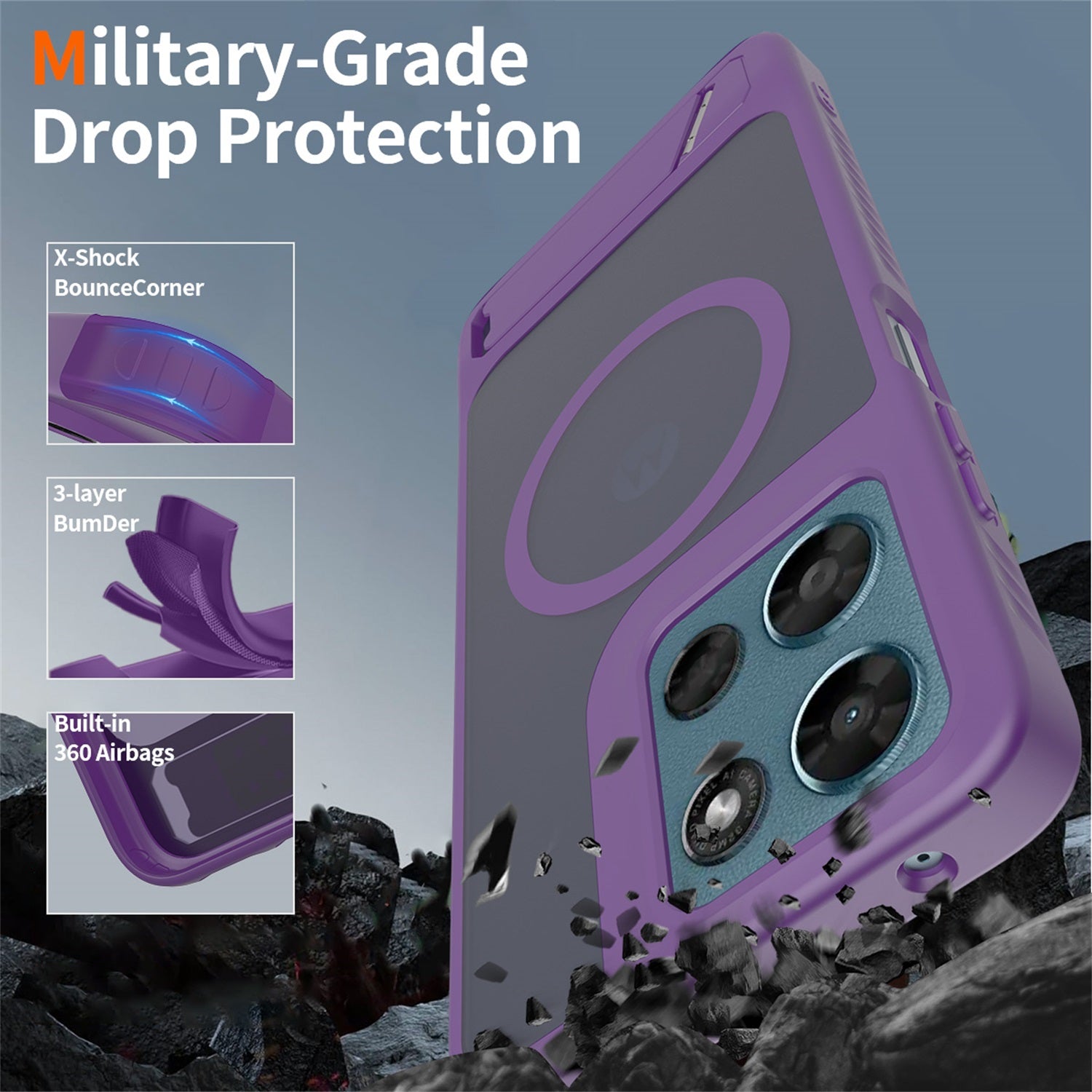 EDGE Mag Pro Case with Kickstand for Motorola Moto G Play (2026)/Moto G 5G (2026) / Moto G 5G (2025) - Purple - EDMGPRG5G26-PR-2.jpg