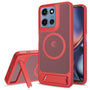EDGE Mag Pro Case with Kickstand for Motorola Moto G Play (2026)/Moto G 5G (2026) / Moto G 5G (2025) - Red