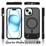 EDGE Mag Pro Case with Kickstand for Apple iPhone 17e / 16e / 15 / 14 / 13 - Black - EDMGPRIPH15-BK-3.jpg