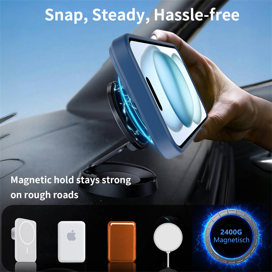 EDGE Mag Pro Case with Kickstand for Apple iPhone 17e / 16e / 15 / 14 / 13 - Blue - EDMGPRIPH15-BL-7.jpg