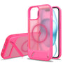 EDGE Mag Pro Case with Kickstand for Apple iPhone 17e / 16e / 15 / 14 / 13 - Hot Pink - EDMGPRIPH15-HP-2.jpg