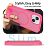 EDGE Mag Pro Case with Kickstand for Apple iPhone 17e / 16e / 15 / 14 / 13 - Hot Pink - EDMGPRIPH15-HP-5.jpg