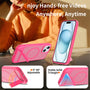 EDGE Mag Pro Case with Kickstand for Apple iPhone 17e / 16e / 15 / 14 / 13 - Hot Pink - EDMGPRIPH15-HP-6.jpg