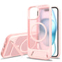 EDGE Mag Pro Case with Kickstand for Apple iPhone 17e / 16e / 15 / 14 / 13 - Light Pink