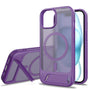 EDGE Mag Pro Case with Kickstand for Apple iPhone 17e / 16e / 15 / 14 / 13 - Purple