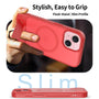 EDGE Mag Pro Case with Kickstand for Apple iPhone 17e / 16e / 15 / 14 / 13 - Red - EDMGPRIPH15-RD-3.jpg