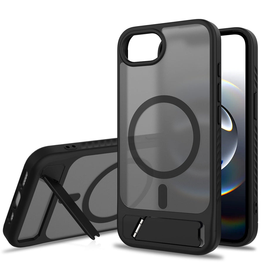 EDGE Mag Pro Case with Kickstand for Apple iPhone 17e / 16e - Black